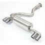 BMW E82 1M Coupe Exhaust Rear Muffler Twin Tailpipes