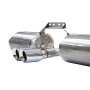 Porsche 986 Boxster Cat Back Exhaust with Chrome Tailpipes