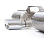 Porsche 986 Boxster Cat Back Exhaust with Chrome Tailpipes