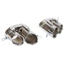 Audi R8 V8 Stainless Steel Twin Exhaust Tailpipes