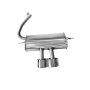 Ford Focus ST Style Rear Exhaust Muffler