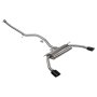 Mercedes-Benz CLA250 Full Turbo Back Exhaust System with Carbon Tailpipes